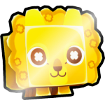 Shiny Golden Clover Lion