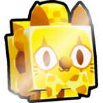 Shiny Golden Clown Cat