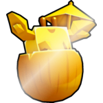 Shiny Golden Coconut Crab
