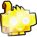 Shiny Golden Color Ruins Monkey