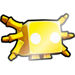 Shiny Golden Corrupt Skeleton