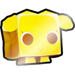 Shiny Golden Cotton Candy Lamb