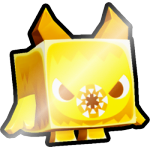 Shiny Golden Creepy Yeti