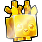 Shiny Golden Crystal Deer