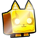 Shiny Golden Cyber Fox