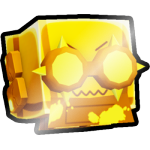 Shiny Golden Cyberpunk Ghost