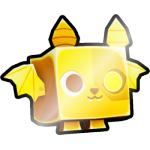 Shiny Golden Cyborg Bat