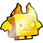 Shiny Golden Cyborg Dragon