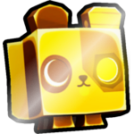 Shiny Golden Cyborg Panda