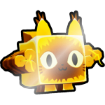 Shiny Golden Demolition Cat