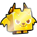 Shiny Golden Demon Dog