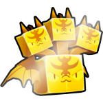 Shiny Golden Demon Serpents