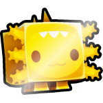 Shiny Golden Dino Axolotl