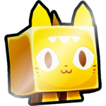 Shiny Golden Dino Cat