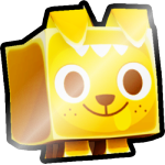 Shiny Golden Dino Dog
