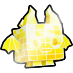 Shiny Golden Disco Ball Dragon