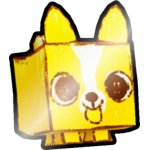 Shiny Golden Doodle Corgi