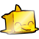 Shiny Golden Doodle Dolphin