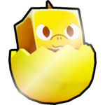 Shiny Golden Egg Dino