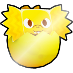 Shiny Golden Egg Spitting Dino