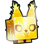 Shiny Golden Electric Corgi