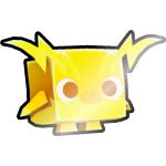 Shiny Golden Electric Penguin