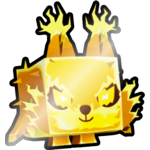 Shiny Golden Electric Werewolf