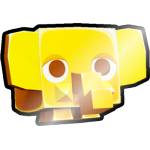 Shiny Golden Elephant
