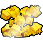 Shiny Golden Elf Golem