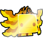 Shiny Golden Empyrean Axolotl