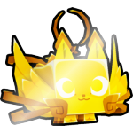 Shiny Golden Empyrean Fox
