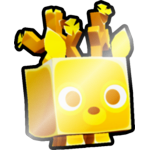 Shiny Golden Enchanted Deer