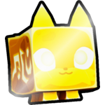 Shiny Golden Enchanted Fox