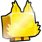Shiny Golden Encrusted Wolf