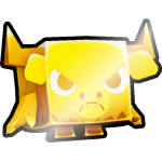Shiny Golden Evil Minotaur