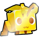 Shiny Golden Fairy Grasshopper