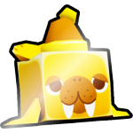 Shiny Golden Festive Walrus