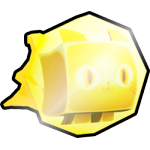 Shiny Golden Fireball Cat