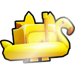Shiny Golden Flamingo Cat