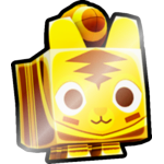Shiny Golden Football Tiger