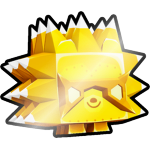 Shiny Golden Forged Hedgehog