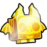 Shiny Golden Fossil Dragon