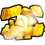 Shiny Golden Fragmented Golem