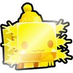 Shiny Golden Frost Axolotl