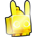 Shiny Golden Frost Rabbit
