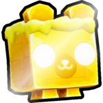Shiny Golden Frostbyte Bear