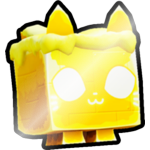 Shiny Golden Frostbyte Cat