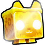 Shiny Golden Frostbyte Snow Leopard
