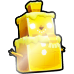 Shiny Golden Frostbyte Snowman