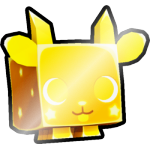 Shiny Golden Glimmer Goat